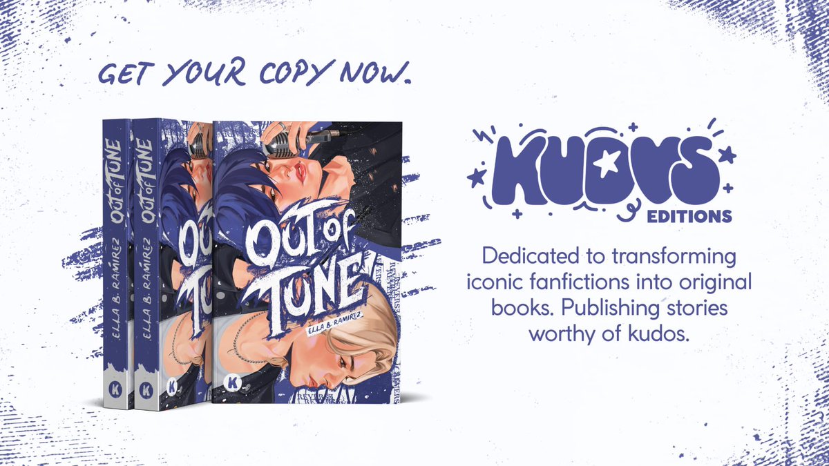 kudoseditions's tweet photo. IT’S FINALLY HERE! Our first release, Out of Tune by Ella B. Ramirez, is already available for pre-orders! It’s a limited edition, so don’t miss out. 👀 https://t.co/azhECBfl2H