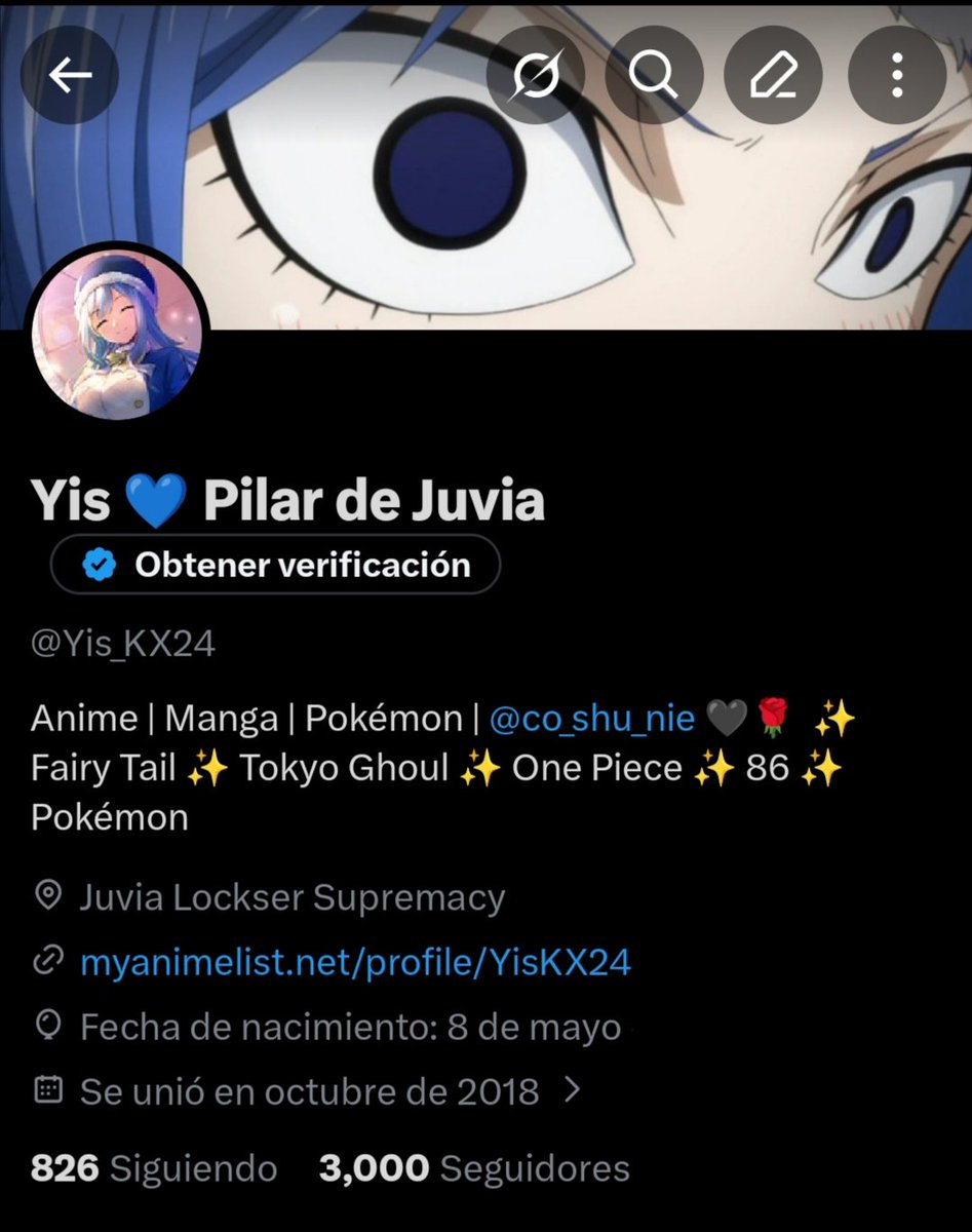 Yis 💙 Pilar de Juvia tweet media