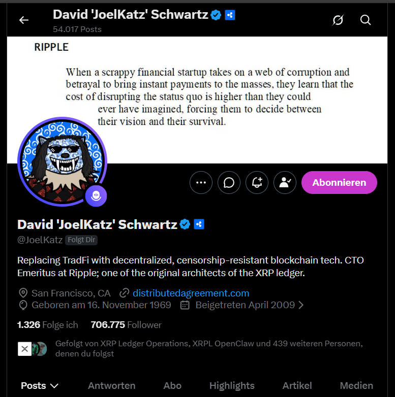 Daniel "CEO of the XRPL" Keller tweet media