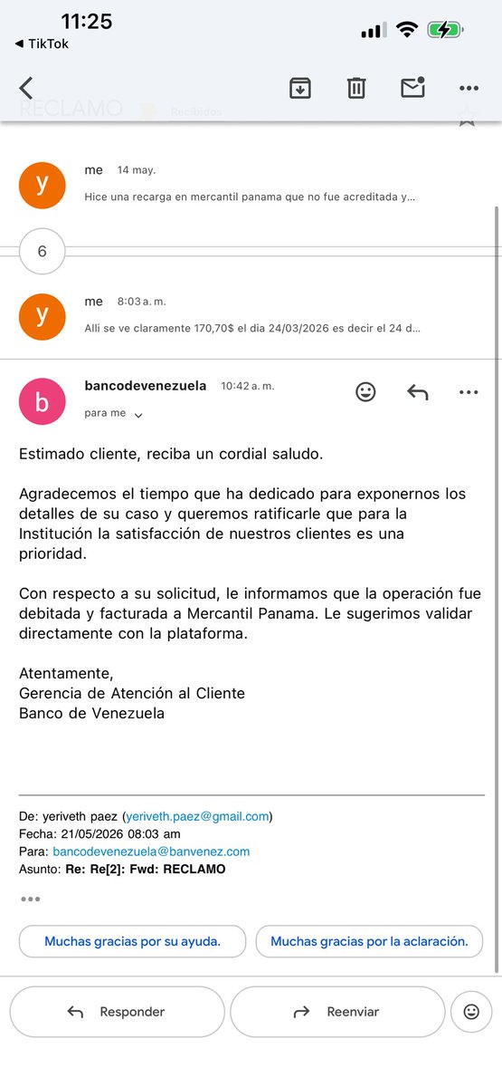 yerivethpaez's tweet photo. Ya han pasado meses desde que @Mercantilbanpa NO ME QUIERE ACREDITAR MI DINERO.
Su respuesta es que no me pueden devolver el dinero al BDV pero ese dinero ya fue debitado y facturado y deberia ya estar acreditado en MERCANTIL PANAMA Y ELLOS SE LAVAN LAS MANOS
@AcodecoPma https://t.co/fu4YjHT2jI