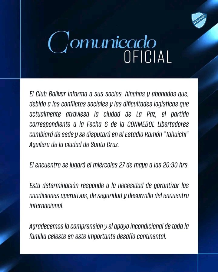 Fútbol Boliviano🇧🇴 tweet media