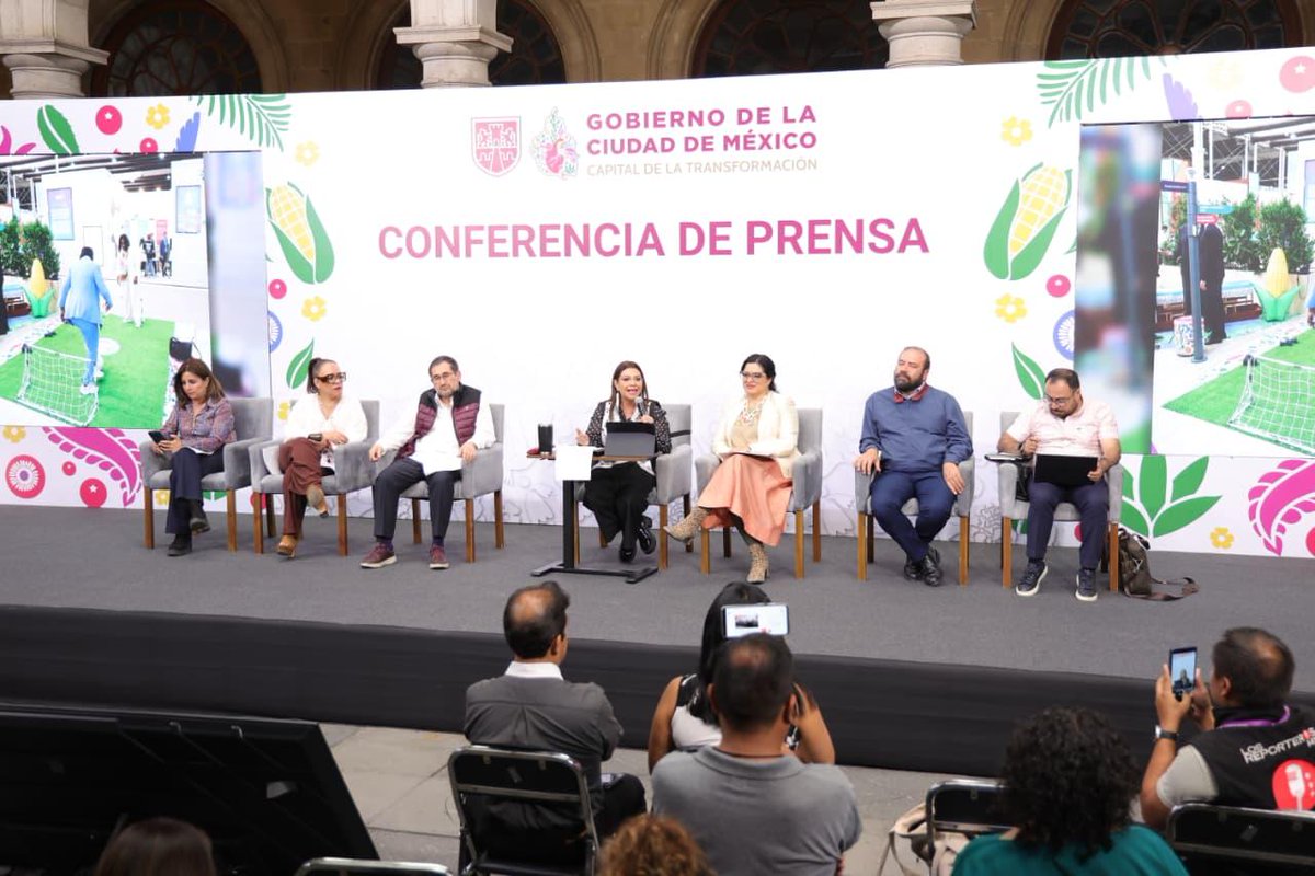 LaAgenciaCDMX's tweet photo. Nuestro titular, Emiliano Calderón, participó en la Conferencia de Prensa sobre el Sistema de Registro Digital de Anfitriones y Plataformas de Alojamiento Temporal, encabezada por la Jefa de Gobierno, Clara Brugada. https://t.co/91TIDU3IUv