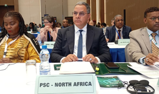 AddisMp's tweet photo. 🔴La Vision Royale pour une Afrique pacifique et stable mise en  exergue lors de la Retraite de haut niveau sur la promotion de la paix  et de la sécurité en Afrique à Libreville.
🔗https://t.co/cyEm51bQ2c https://t.co/AhH4NOH4Kx