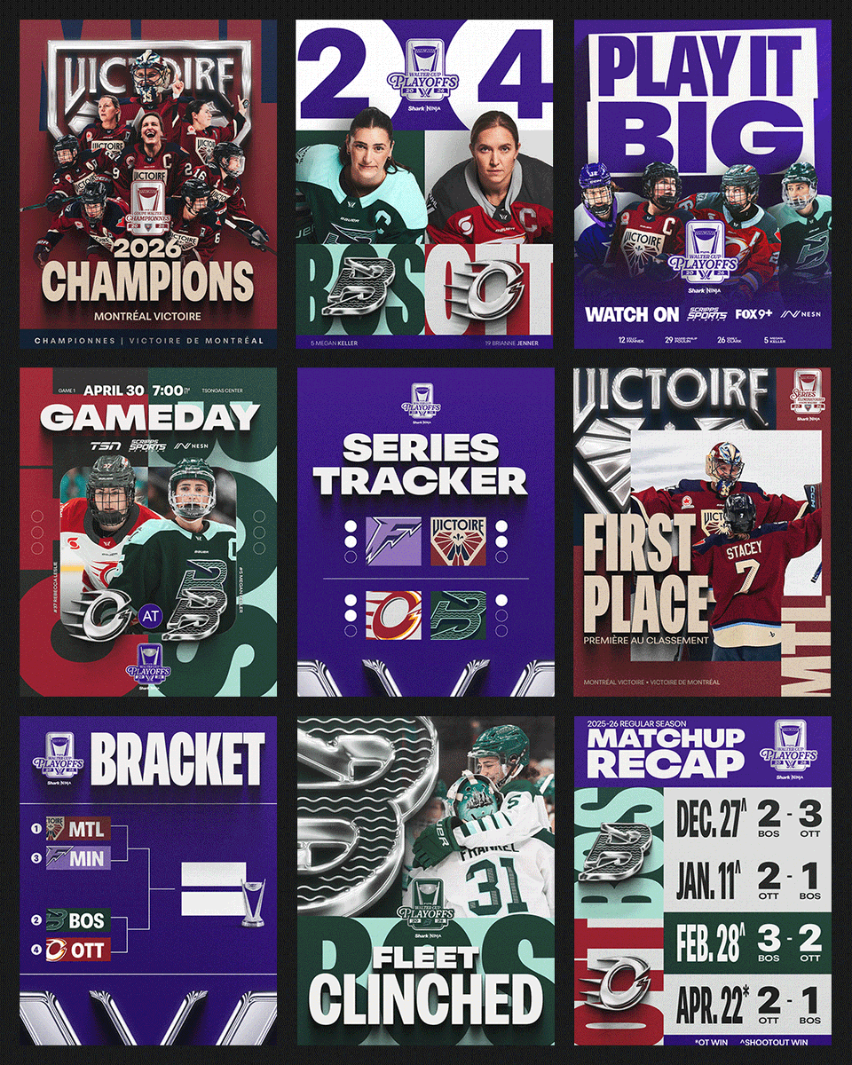 Kelly_Coughlan_'s tweet photo. League-level brand design for @thepwhlofficial 2026 Playoffs: https://t.co/4ftdy73s5d