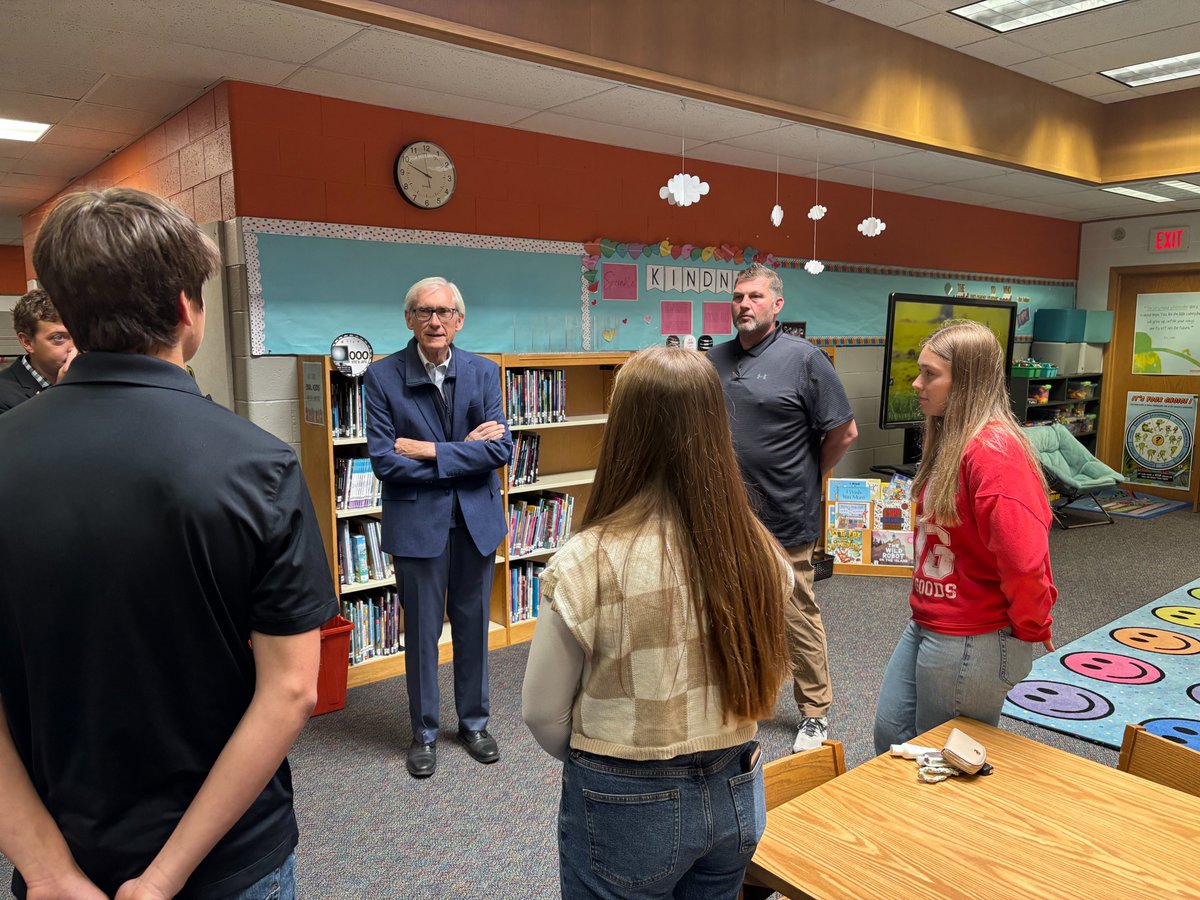 Governor Tony Evers tweet media