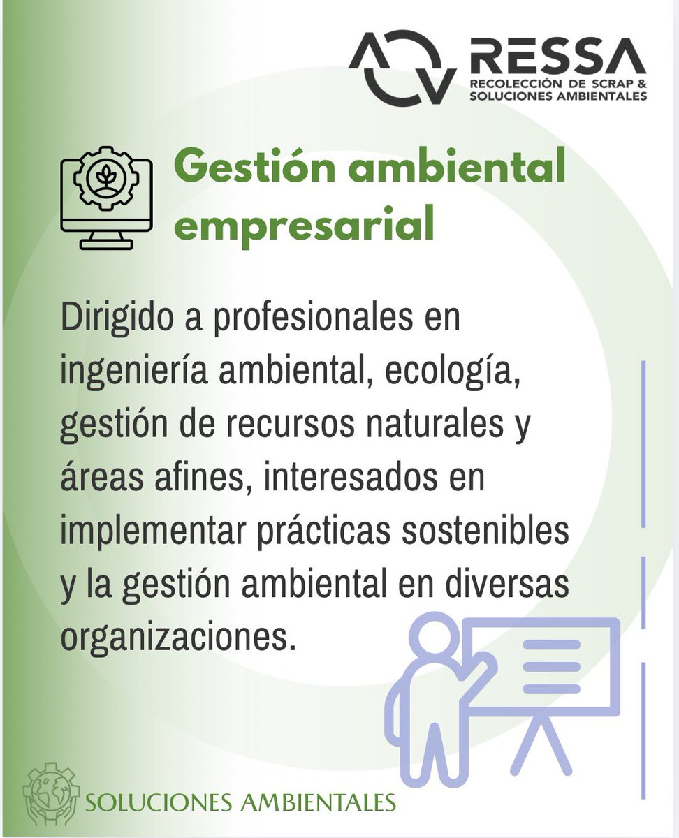 RESSA_ags's tweet photo. Si dices que viste esta publicaión en Facebook, tienes un 5% de descuento en tu(s) próximo(s) curso(s).

#Capacitaciones
#Ambiental 
#Cursos
#MedioAmbiente https://t.co/nQQHw8tfEC
