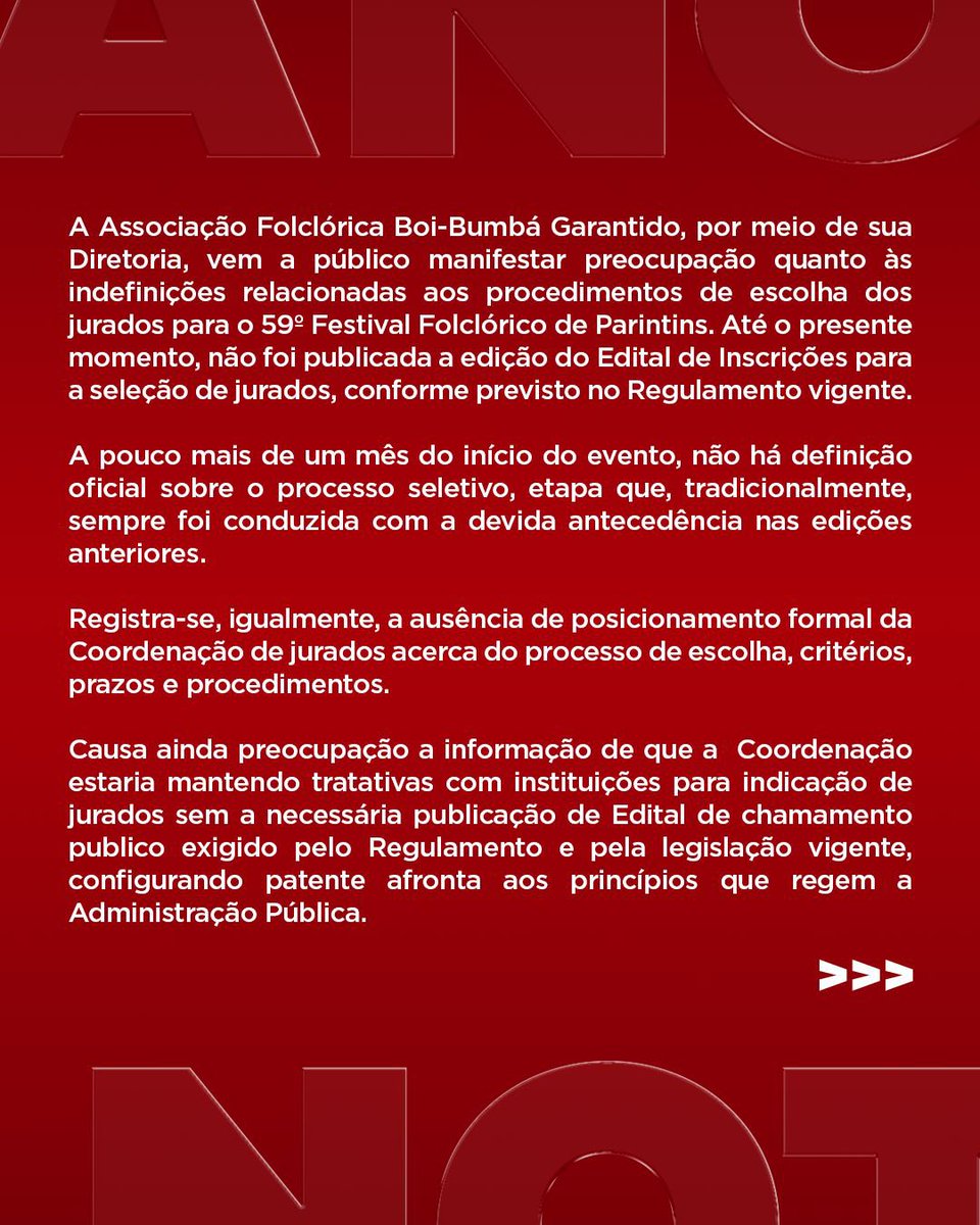 Boi Garantido tweet media