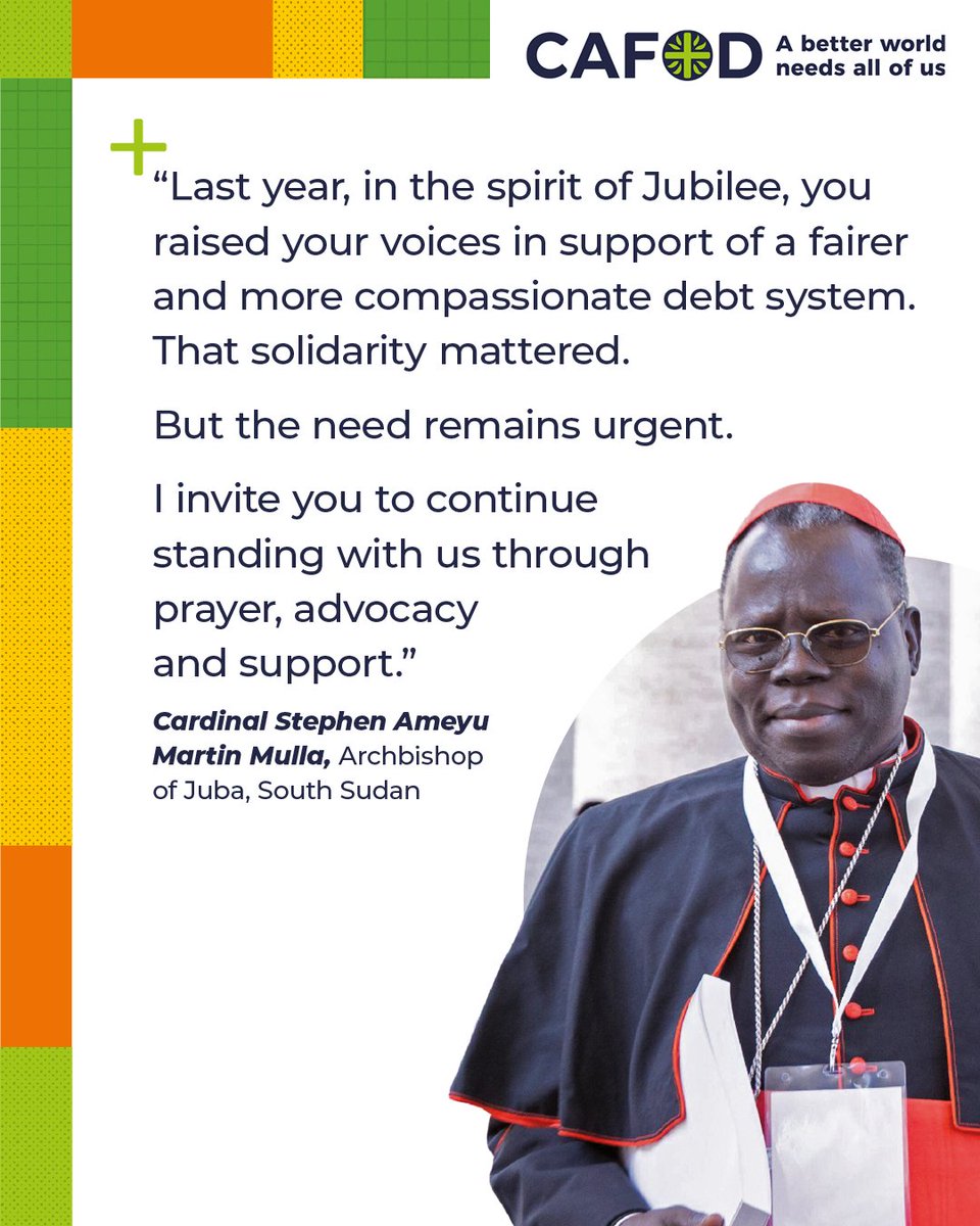 CAFOD tweet media