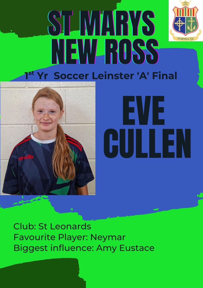 StMarysNRSoccer's tweet photo. Meet the 2025-26 1st yr 'A' Leinster Champions🏆⚽️ https://t.co/aZeYlzT41W