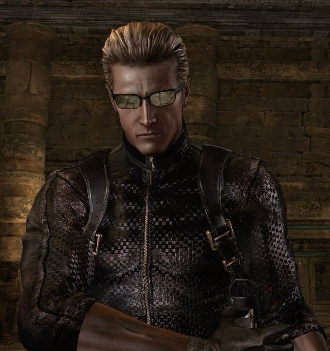 P0intDexter0's tweet photo. “Seven minutes. Seven minutes is all I can spare to play with you.” - Albert Wesker https://t.co/W2O0ajWiW3