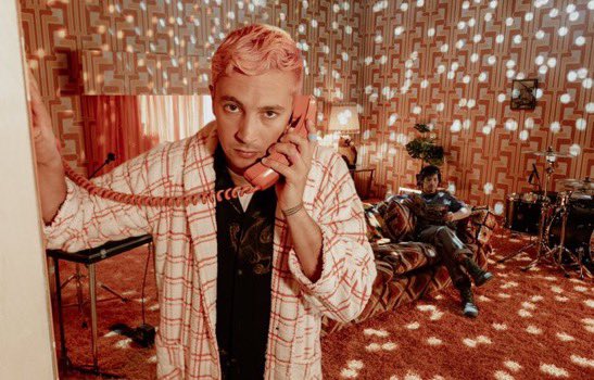 starrswillfade's tweet photo. it’s been half a decade since tyler dyed his hair pink. https://t.co/IffLCufGvq