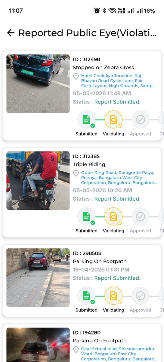 Biranybaba's tweet photo. @blrcitytraffic @bykarthikreddy Nothing happens @blrcitytraffic kindly check https://t.co/6TaZW3v0Aw