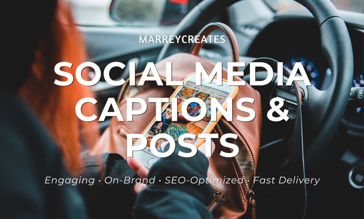 MarreyCreates's tweet photo. New on Fiverr: Engaging, on‑brand captions for Instagram, TikTok &amp; LinkedIn — bilingual, SEO‑optimized and crafted to boost your reach + engagement. If your content needs stronger words, I’m your girl. 🔗https://t.co/qJZM90VfJz #SocialMedia #ContentWriter #FiverrGig #Copywriting https://t.co/36icKj8UCh