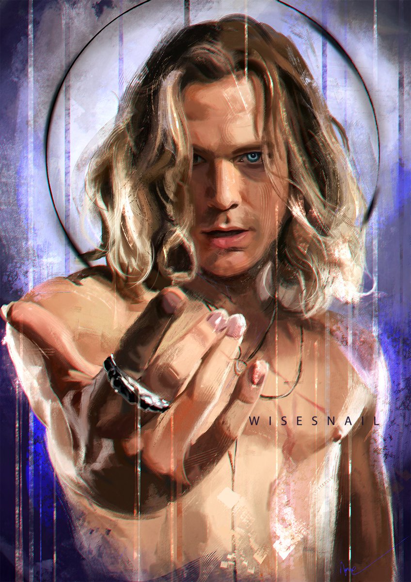 WisesnailArt's tweet photo. I haven't been posting much recently, mainly because I've been busy with work, on holiday, and then busy again! For the peeps who asked, I did watch GO and I'm still digesting it - more to come I guess <:

For now, please enjoy this little portrait of #Lestat - can't wait for S3! https://t.co/tc2sWcYqMF