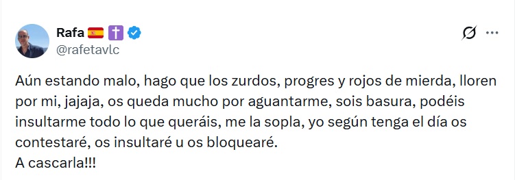 Jota #MazónAPresó ⛓️ tweet media