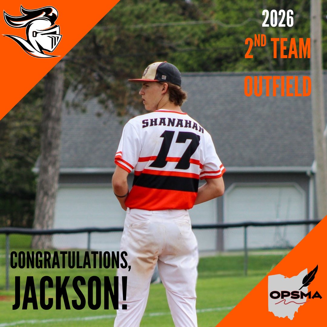 OtsegoAthletics's tweet photo. Huge congrats to four of our Varsity Baseball standouts — Lincoln, Jackson, Grady, and Brock — on earning NWO All-District Honors!⚾️⚔️

Proud of your hard work, leadership, and commitment to the program. Keep representing the Otsego Knight community the right way!

#OneHeartBeat https://t.co/xxLmnmEBQZ
