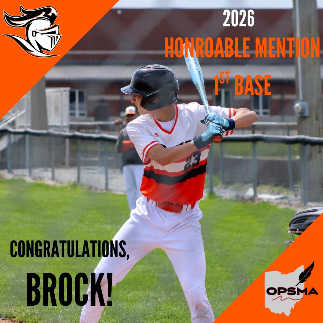 OtsegoAthletics's tweet photo. Huge congrats to four of our Varsity Baseball standouts — Lincoln, Jackson, Grady, and Brock — on earning NWO All-District Honors!⚾️⚔️

Proud of your hard work, leadership, and commitment to the program. Keep representing the Otsego Knight community the right way!

#OneHeartBeat https://t.co/xxLmnmEBQZ