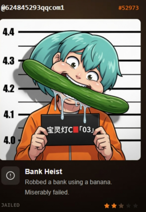 baolingD's tweet photo. @Jaileddotfun Can the prison take my cucumbers https://t.co/RbPLTSAFOp