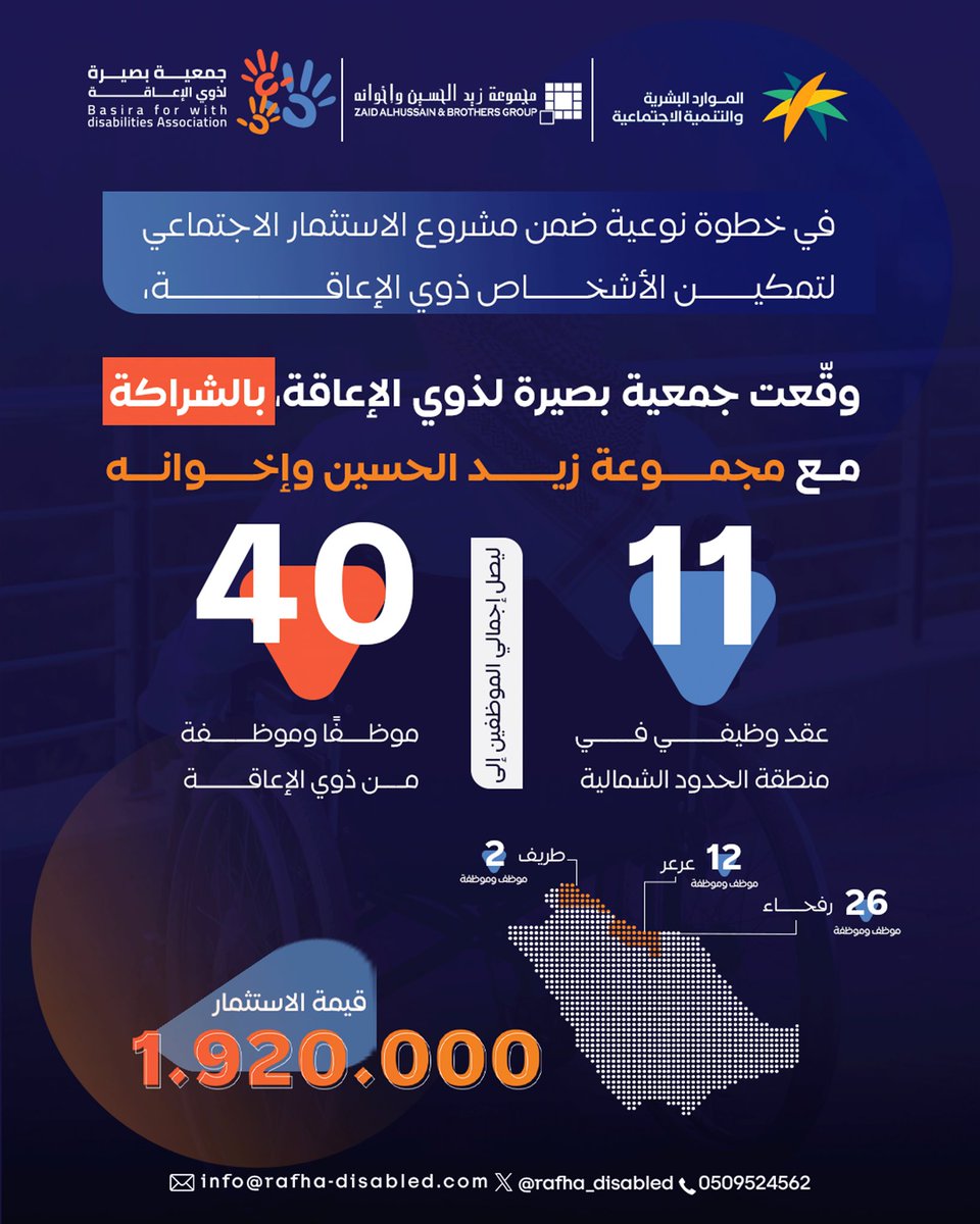 جمعية بصيرة لذوي الإعاقة tweet media