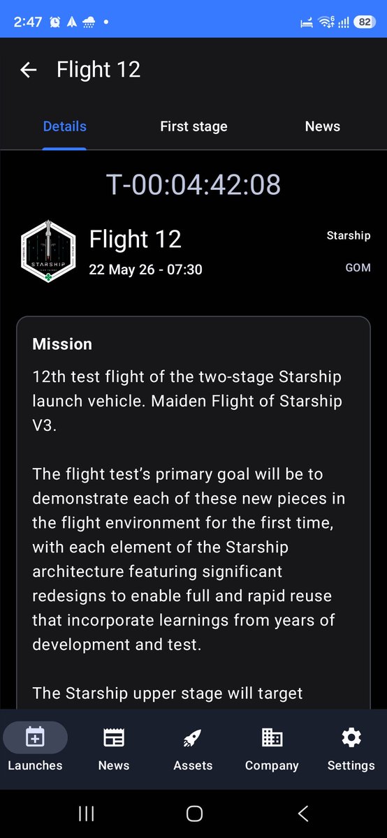 marobee's tweet photo. STARSHIP、あと５時間弱でテストフライト！ https://t.co/oWCVRyTaL3