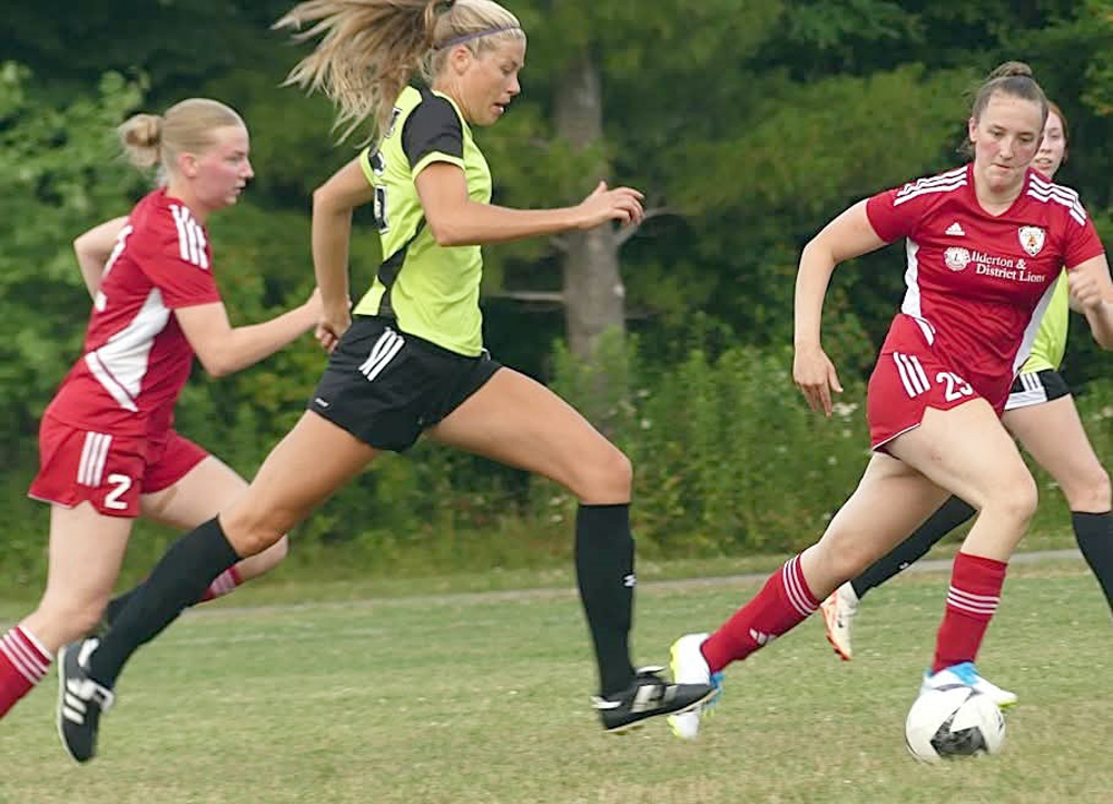 TimesAdvance's tweet photo. South Huron Rush kick off new season in new division in London and Area Women's Soccer League. https://t.co/0dkv1cG5wL https://t.co/1vcpYk20wg