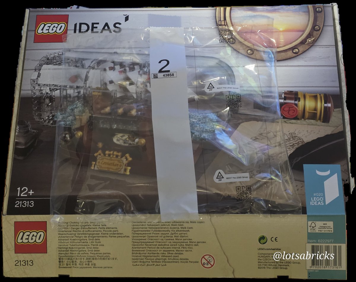 lotsabricks's tweet photo. Is it me? Or are these clear bricks stained?? These are brand new out the box of Lego Ideas Set 21313 - Ship in a Bottle. #lego @LEGO_Group @LEGOIdeas https://t.co/P6i3wGWgIN