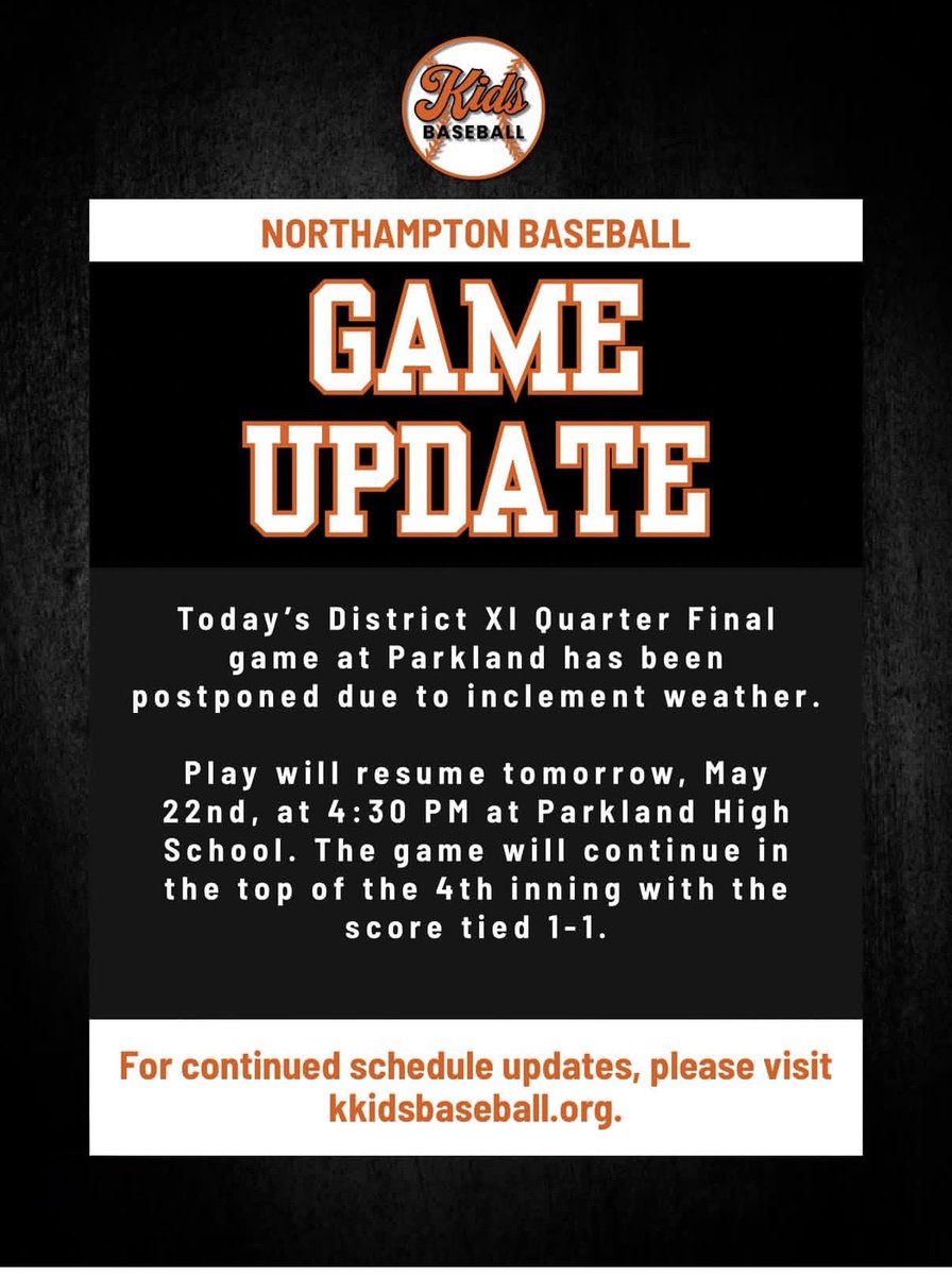 Northampton Baseball tweet media