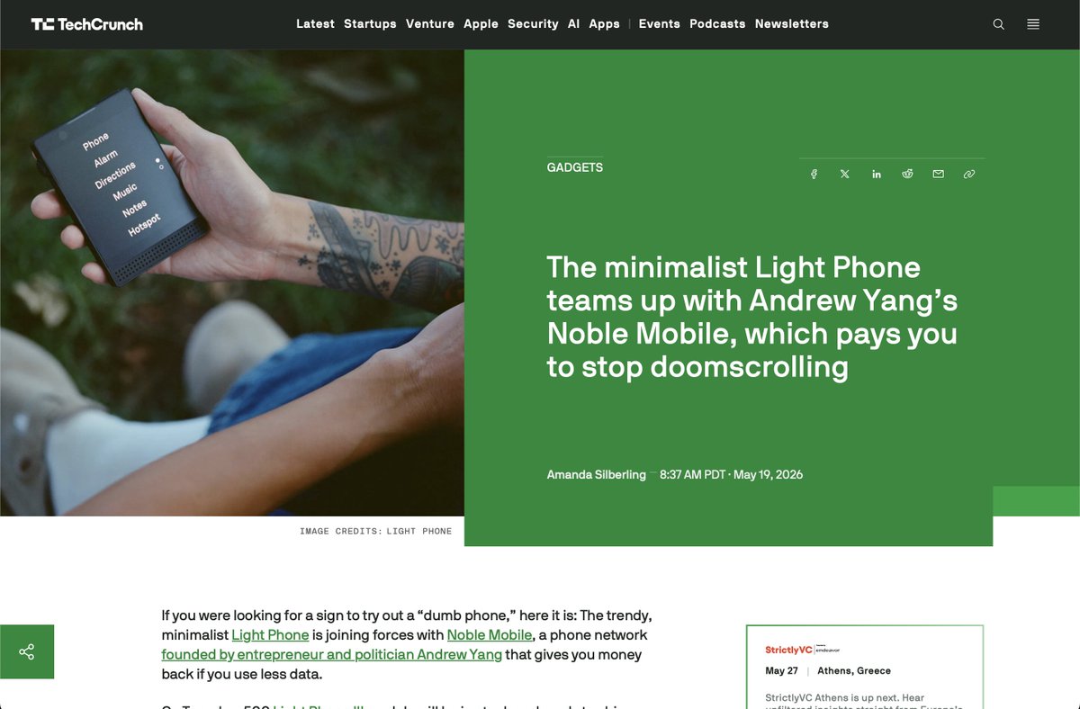 thelightphone's tweet photo. What’s exciting about the @joinnoblemobile  launch is not just that the barrier to entry is lower. It’s the first time that we’ve ever had the Light Phone III available for an immediate purchase

https://t.co/ClS4sfHjUn https://t.co/XbvqykGTWK