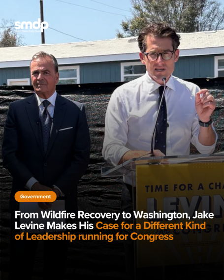 smdailypress's tweet photo. Can wildfire recovery inspire a new generation of leadership? Jake Levine is making his case for Congress.

𝐑𝐞𝐚𝐝 𝐎𝐮𝐭: https://t.co/UG1eoDvR40

#SantaMonica #Congress2026 #JakeLevine #CaliforniaPolitics #Leadership #SMDP https://t.co/No4xvKyg5B