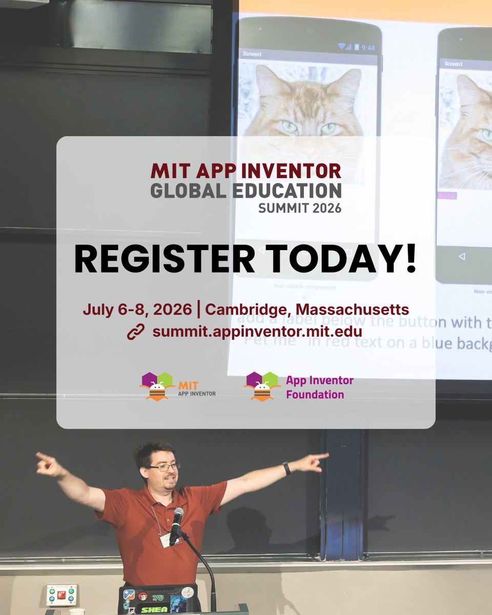 MITAppInventor tweet picture