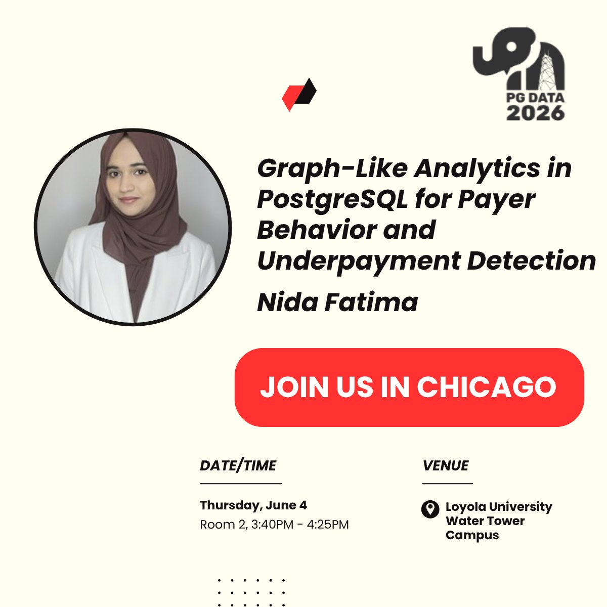 PGDATA 2026 tweet media
