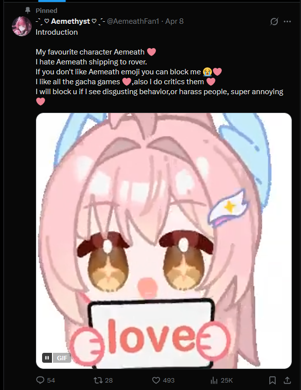 Shinio69's tweet photo. @AemeathFan1 Yeah sorry she didn't mention WuWa my bad 😭😭😭😭😭 
Why did i think this is WuWa glazer. https://t.co/6b4Q04ziud