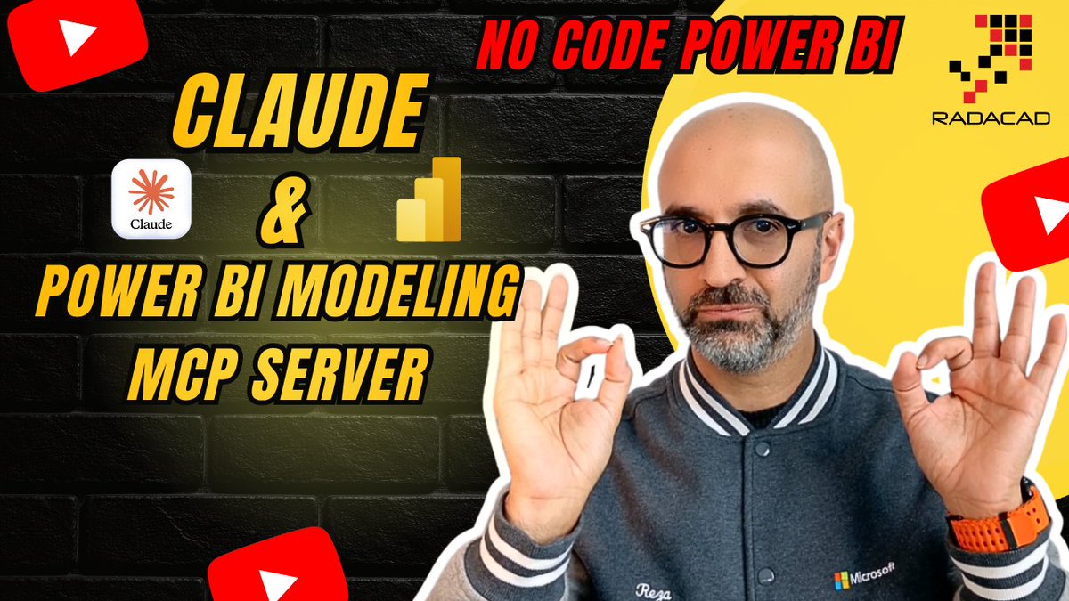Reza Rad #PowerBI #MicrosoftFabric #AI tweet media
