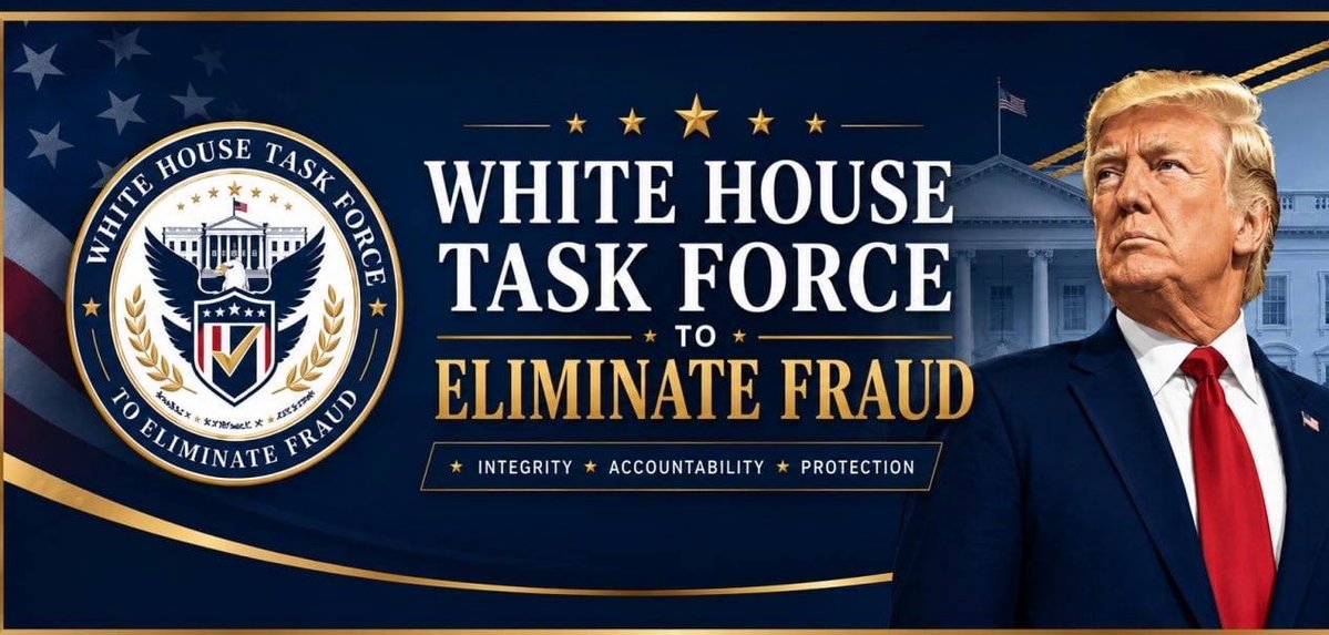 White House Fraud Task Force | ETH | Memecoin tweet media