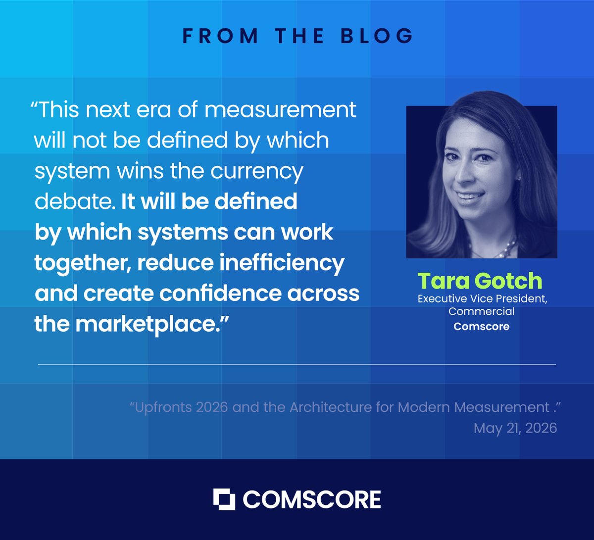 Comscore tweet media
