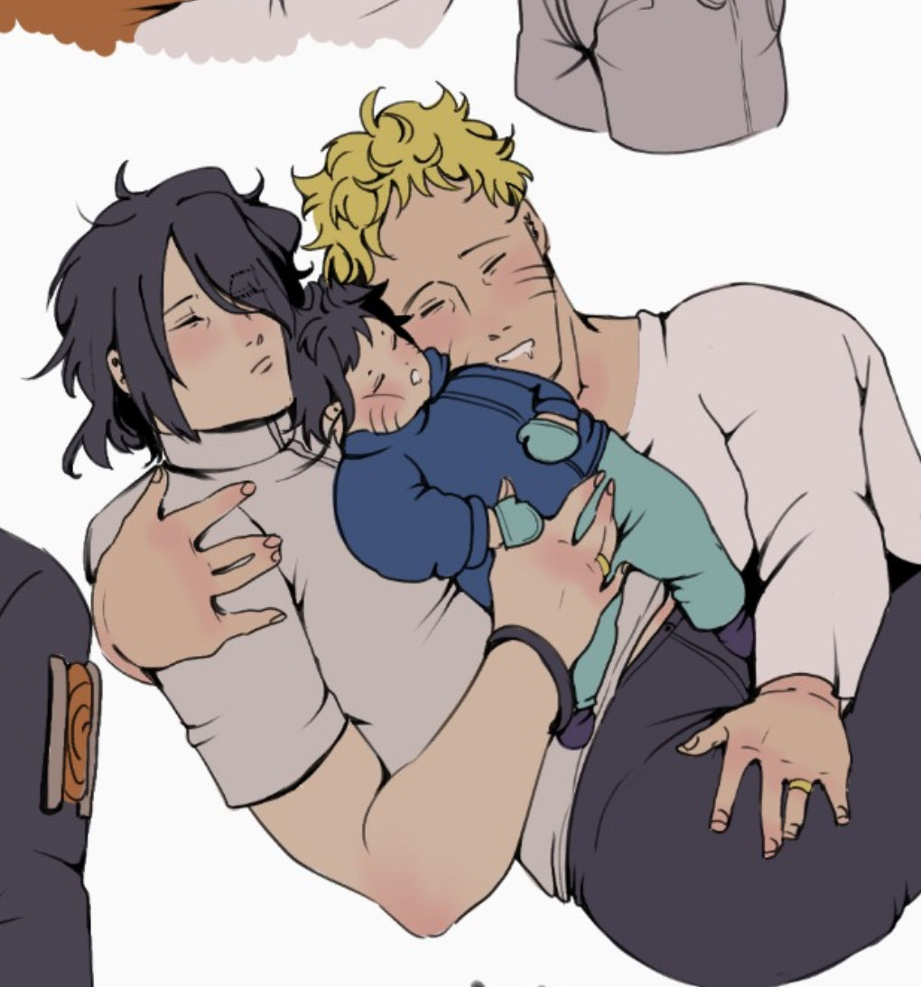 tiinassu's tweet photo. Narusasu + menma (my art, maybe will post the full version some time) #narusasu https://t.co/AsPLy0O4F6
