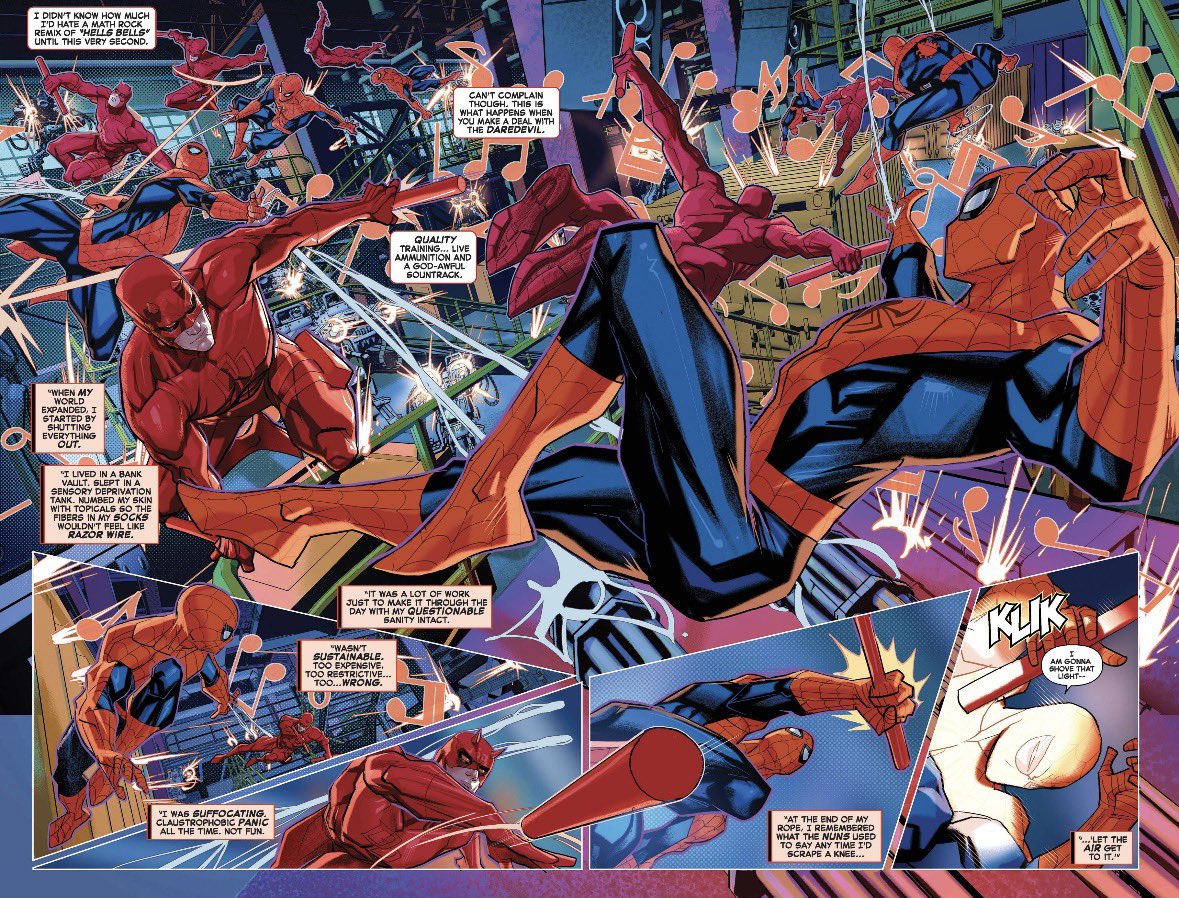 avocadoatlaw13's tweet photo. totally forgot he was going to be in this issue and my jaw DROPPED. love me some unexpected daredevil. https://t.co/bNpjeHRUbP