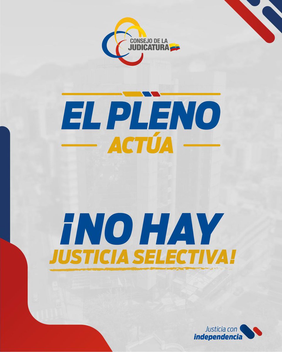 Consejo de la Judicatura tweet media
