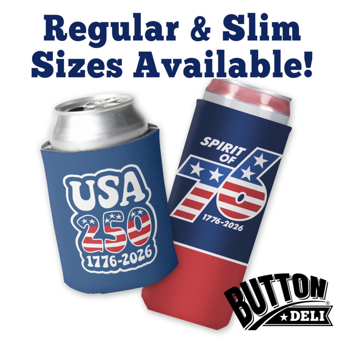 _AmyMarsh's tweet photo. Celebrate America’s 250th with quality American-made products!
The Button Deli – Proudly Made in the USA 
Shop now!