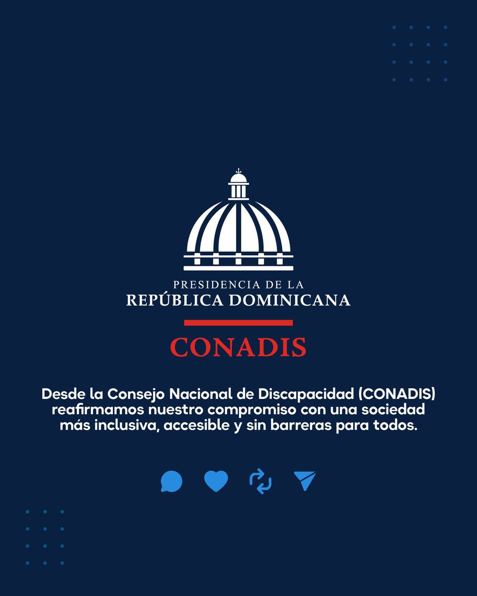 CONADIS República Dominicana tweet media