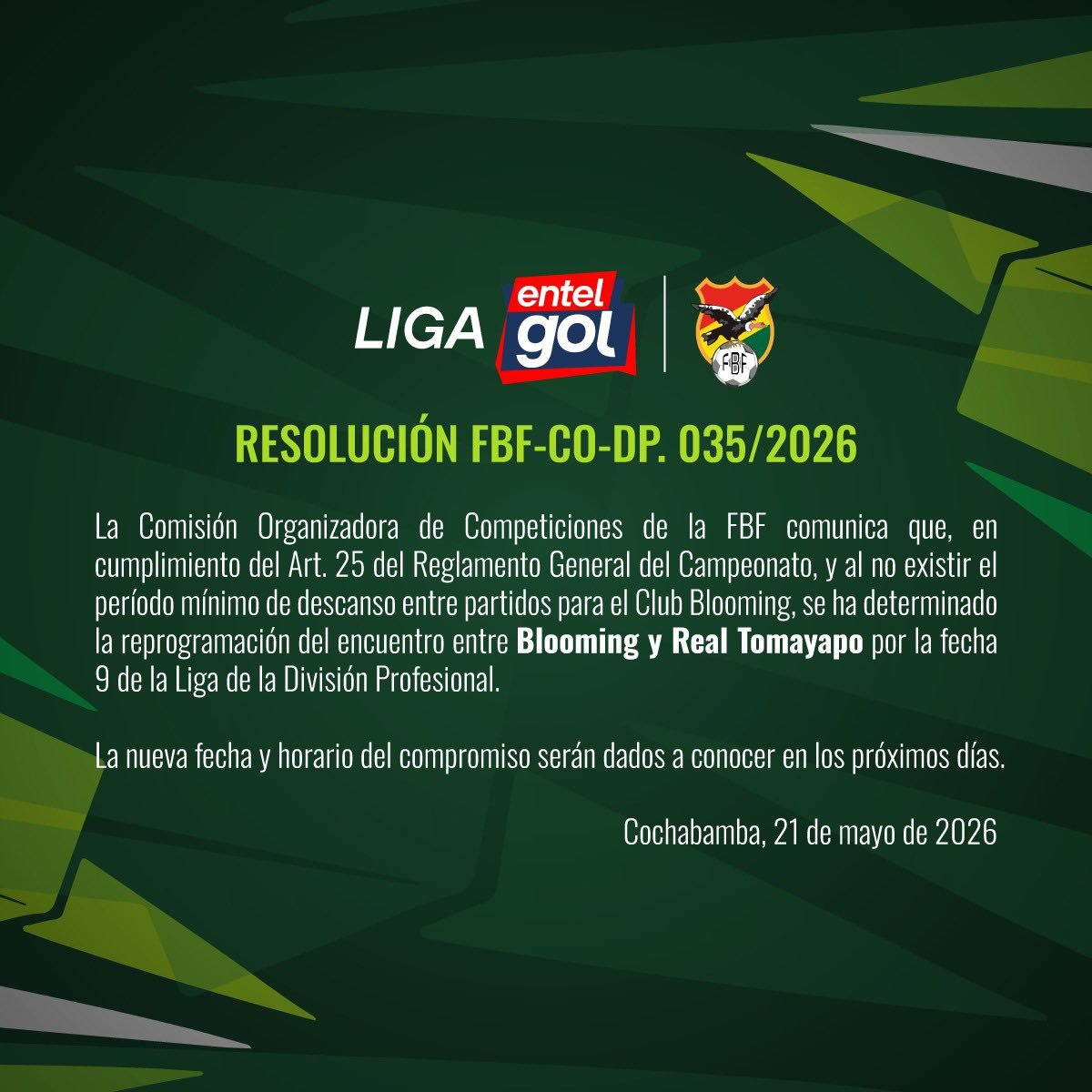 Futbol de Bolivia tweet media