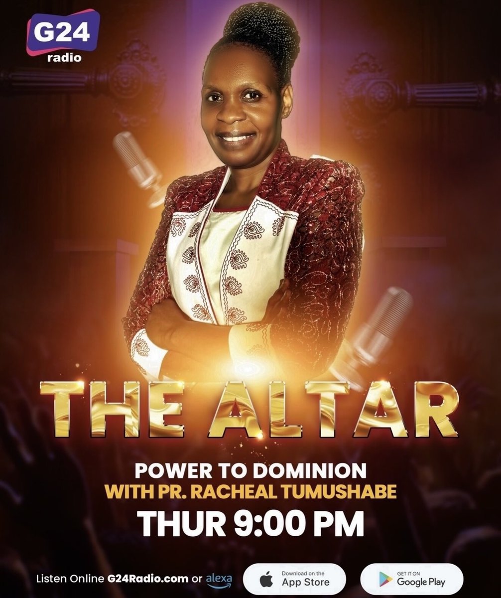 G24Radio's tweet photo. Tonight at 9PM. What if God heard you the very first time? 

Pastor Racheal brings a word tonight that will redefine how you approach prayer.

Tune via G24 Apps | Alexa &amp; Online at https://t.co/kIgH9L597w https://t.co/CXLGuDoc9K