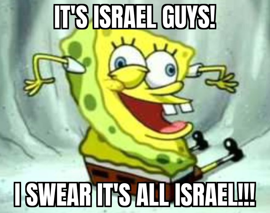 Sen_Velrus's tweet photo. @Awk20000 Anyone else think that after the Iran conflict has an is still gonna be blaming Israel for everything? Lmao https://t.co/YBbb5oxI1E