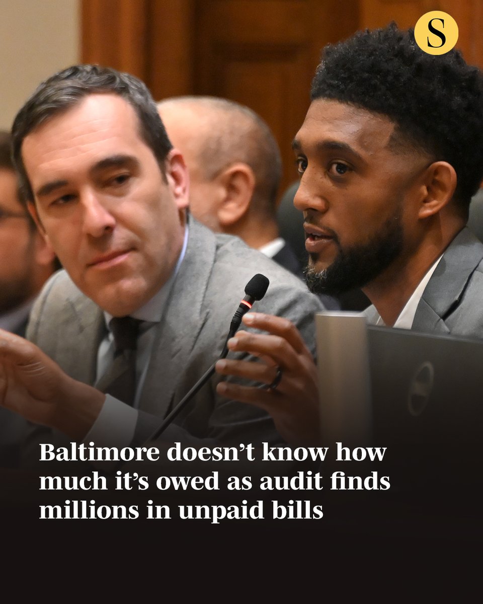 baltimoresun's tweet photo. Baltimore City failed to collect millions in unpaid bills tied to utilities, permits, leases and other obligations over recent years, but a new audit revealed a deeper problem: Officials still cannot say how much money the city is actually owed as it moves through budget season.

The finding, presented Wednesday to the Board of Estimates, underscores both a breakdown in collections systems and a lack of reliable financial accounting across multiple city billing operations, where inconsistent tracking and decades-old policies have left gaps in enforcement and reporting, officials said.

Read more: https://t.co/MsUuS8oNUE

📸: Lloyd Fox, @baltimoresun