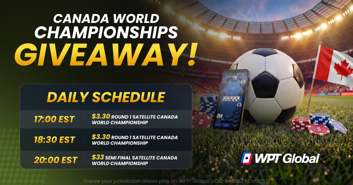 WPT Global tweet media