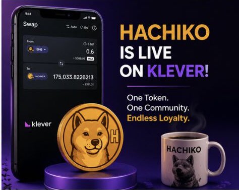 Aayska741's tweet photo. @B_Versee @klever_io @HachikoInuCTO With @klever_io integration, Hachiko is now more accessible than ever. 🚀

#Hachiko #BNBChain #Klever #InuSeason
@HachikoInuCTO 
@B_Versee 
@klever_io https://t.co/XAMAkN4CtR