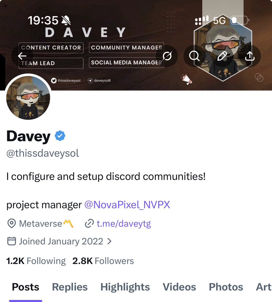 Davey tweet media