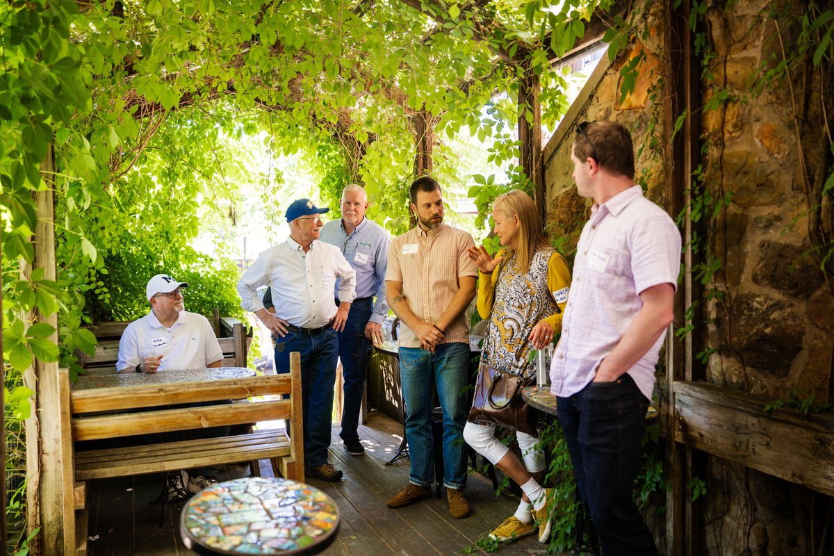 IncDevAlliance's tweet photo. Thanks to all the business owners and community leaders who took the time to welcome our walking tour of downtown Fayetteville, Ark. last week!

We saw a multigenerational live-work building and learned about the process of rediscovering a building under a 1960s facade. https://t.co/5PxuqoWilW