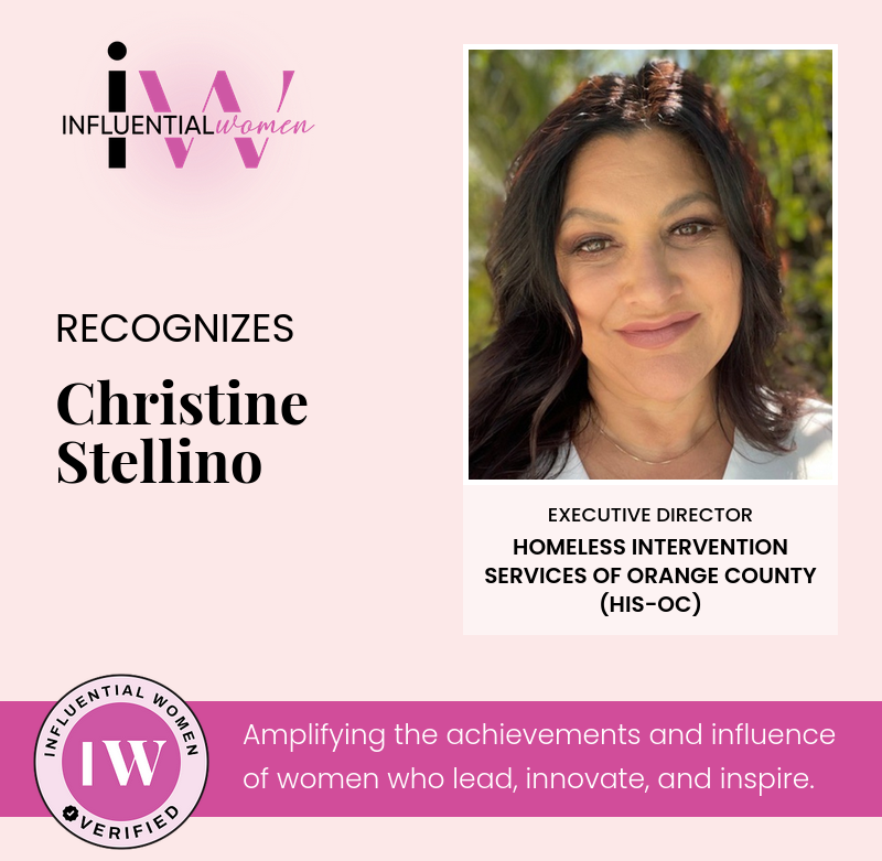 Homeless_Int_OC's tweet photo. 🎉 BIG congratulations to our Executive Director, Christine Stellino, for being recognized by @InfluentialWomen! 💜👏 

Her passion and heart continue to make a HUGE impact across OC. We are so proud to celebrate this amazing recognition! ✨

#HISOC #InfluentialWomen #Leadership https://t.co/iEti7TdR2g