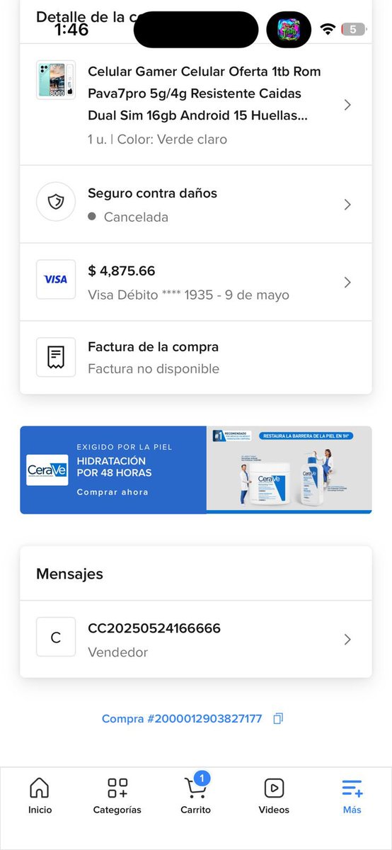 EugNe0's tweet photo. @ML_Mexico No puede ser que haya un vendedor ofreciendo productos que no son los originales. Compré un producto pensando que era cierto modelo y resulta que es clon y nada que ver con el modelo. Se devolvió y resulta que no procede. Necesito mi dinero de vuelta https://t.co/1KoXKk80mj
